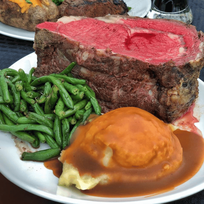 Secret Double Cut Prime Rib at Ellis Island Casino